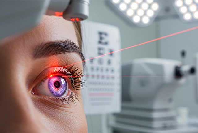 緑内障レーザー治療